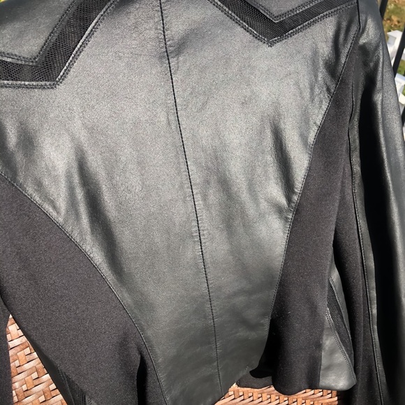 Bebe leather blazer - Picture 2 of 3